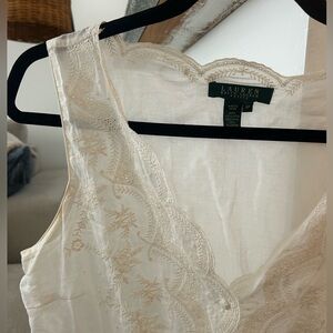 Ralph Lauren Embroidered Vest